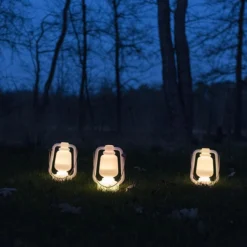 QAZQA Storm - Moderne LED Dimbare Staande Buitenlamp | Staande Lamp Voor Buiten Met Dimmer - 1 Lichts - H 300 Mm - Wit - Buitenverlichting -Tuinwereld Verkoop 1200x1200 1253