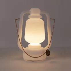 QAZQA Storm - Moderne LED Dimbare Staande Buitenlamp | Staande Lamp Voor Buiten Met Dimmer - 1 Lichts - H 300 Mm - Wit - Buitenverlichting -Tuinwereld Verkoop 1200x1200 1265