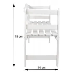 SenS-Line Friesen Tuinbank - Hout - Wit -Tuinwereld Verkoop 1200x1200 130