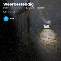 Auronic Solar Buitenlamp Met Bewegingssensor - 97 LED's - Wit Licht - Op Zonne-energie - IP65 Waterdicht - 4 Stuks -Tuinwereld Verkoop 1200x1200 1303