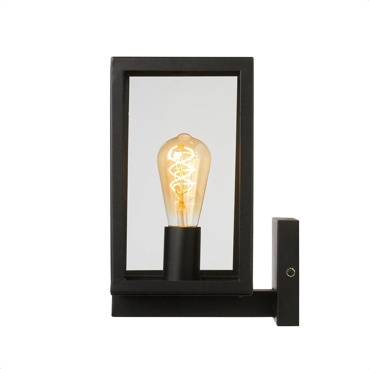 DMQ Buitenlamp Boston - Lantaarn Zwart IP44 - Voordeur - Wand / Hanglamp 3 DMQ Buitenlamp Boston - Lantaarn Zwart IP44 - Voordeur - Wand / Hanglamp - Afbeelding 3