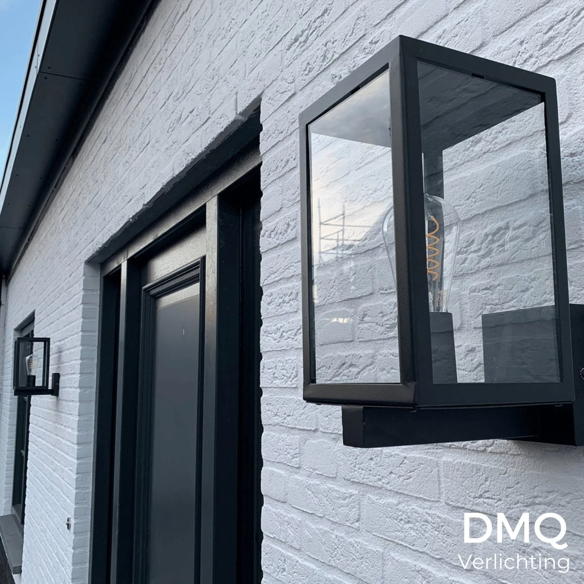 DMQ Buitenlamp Boston - Lantaarn Zwart IP44 - Voordeur - Wand / Hanglamp 6 DMQ Buitenlamp Boston - Lantaarn Zwart IP44 - Voordeur - Wand / Hanglamp - Afbeelding 6