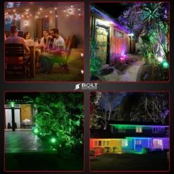 Bolt Electronics ® Tuinspot – Tuinverlichting LED Buiten – Hanglamp Buitenverlichting – Prikspot Buitenlamp - RGB Lamp – Bedienbaar Via App Tuinlamp – IP68 Waterdicht Muurlamp – Wandlamp – Verlichting Terras En Tuin – 9 Stuks -Tuinwereld Verkoop 1200x1200 1461
