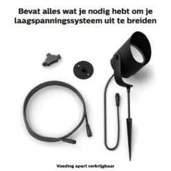 Philips Hue Lily XL-tuinspot - Wit En Gekleurd Licht - Zwart - Laagspanning -Tuinwereld Verkoop 1200x1200 1528