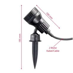 B.K.Licht - Prinkspot - Buitenlampen Incl. GU10 - 3.000 K - 2 Stuks -Tuinwereld Verkoop 1200x1200 1536