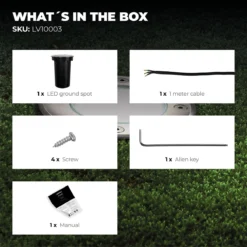 Ledvion Leo - LED Grondspot - 1m Kabel - RVS Geborsteld - Rond - GU10 Fitting - IP67 -Tuinwereld Verkoop 1200x1200 1601