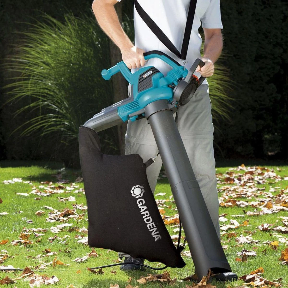 GARDENA ErgoJet 2500 Bladblazer - 2500W - Incl. 45 L Opvangzak 3 GARDENA ErgoJet 2500 Bladblazer - 2500W - Incl. 45 L Opvangzak - Afbeelding 3