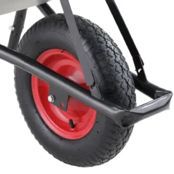 Gardebruk Kruiwagen 100L - Luchtband - 250kg Draagkracht Zilver -Tuinwereld Verkoop 1200x1200 1697