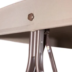 SORARA® Luxe Schommelbank Met Zonnescherm - Bruin - Zware Kwaliteit. 15 SORARA® Luxe Schommelbank Met Zonnescherm - Bruin - Zware Kwaliteit. -Tuinwereld Verkoop 1200x1200 176