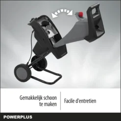 Powerplus POWEG5011 Elektrische Hakselaar Versnipperaar - 2400W - Max. Ø40mm - Incl. Duwstok, Wielen En 50L Opvangzak - Heggen, Bomen En Haag - Tuinonderhoud -Tuinwereld Verkoop 1200x1200 1760