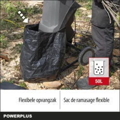 Powerplus POWEG5011 Elektrische Hakselaar Versnipperaar - 2400W - Max. Ø40mm - Incl. Duwstok, Wielen En 50L Opvangzak - Heggen, Bomen En Haag - Tuinonderhoud -Tuinwereld Verkoop 1200x1200 1763