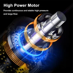 Merkloos Elektrische Accu-Hogedrukreiniger - 1.2mpa - Multifunctioneel Mondstuk - Draagbaar Oplaadbaar Snoerloos - Reinigingsspuitpistool - Met Rijke Accessoires - Voor Auto, Tuin, Terras, Raam - Zwart -Tuinwereld Verkoop 1200x1200 1785