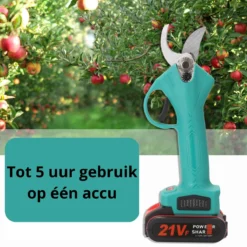 Merkloos Elektrische Snoeischaar - Professioneel - Accu Snoeischaar - 2 Accu's - Tuinieren - Tuinschaar - 30mm -Tuinwereld Verkoop 1200x1200 1824