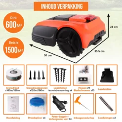 Zoef Robot Robotmaaier Betsie Met APP <1400 M2 -Tuinwereld Verkoop 1200x1200 1987
