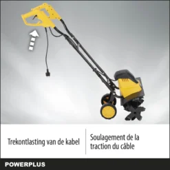 Powerplus POWXG72010 Tuinfrees - 1500W - Werkbreedte 450mm - Werkdiepte Max. 220mm - Incl. 6 Messen En Wielen -Tuinwereld Verkoop 1200x1200 2042