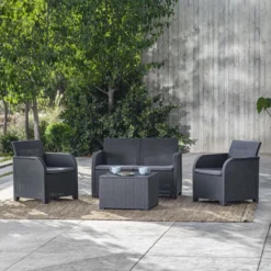 Keter Tuinbank 2-zits Rosalie Grafietkleurig -Tuinwereld Verkoop 1200x1200 206