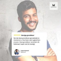 MaatWorkz - Grondboor - 25 CM - Boormachine - Bollenplanter - Moestuin - Palenboor - Boor - Tuin -Tuinwereld Verkoop 1200x1200 2086