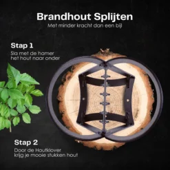 Flowkey® Houtklover - Houtsplijter Bijl - Houtkliever Kloofwig Gietijzer - Voor Hout & Aanmaakhout - Inclusief Gratis Hamer 13 Flowkey® Houtklover - Houtsplijter Bijl - Houtkliever Kloofwig Gietijzer - Voor Hout & Aanmaakhout - Inclusief Gratis Hamer -Tuinwereld Verkoop 1200x1200 2100