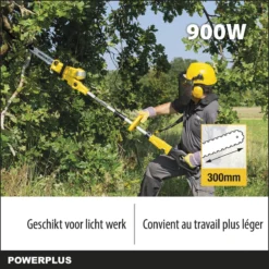 Powerplus POWXG1032 Elektrische Kettingzaag - 900W - Zwaardlengte 300mm - Automatische Kettingsmering - Incl. 1x Ketting En 1x Zwaard -Tuinwereld Verkoop 1200x1200 2110