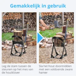 Zenzee - Houtklover - Houtsplijter - Houtkliever - Staal -Tuinwereld Verkoop 1200x1200 2125