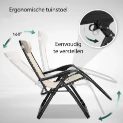 Sens Design Tuinstoel - Ligstoel Tuin - Beige -Tuinwereld Verkoop 1200x1200 213