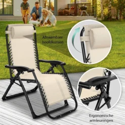 Sens Design Tuinstoel - Ligstoel Tuin - Beige -Tuinwereld Verkoop 1200x1200 214