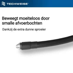 Techweise - Rioolslang Voor Kärcher K2 T/m K7 - 15M - Met Voorwaartse Hogedruksproeiers -Tuinwereld Verkoop 1200x1200 2279