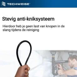 Techweise - Rioolslang Voor Kärcher K2 T/m K7 - 15M - Met Voorwaartse Hogedruksproeiers -Tuinwereld Verkoop 1200x1200 2280
