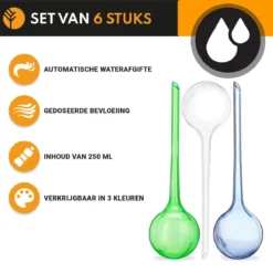 Waterdruppelaar Blauw Set Van 6 Stuks Voor Planten – 27 CM – Automatisch Watergeefsysteem Voor Kamerplanten – Planten Watergever Met Druppelsysteem – Waterbol 7 Waterdruppelaar Blauw Set Van 6 Stuks Voor Planten – 27 CM – Automatisch Watergeefsysteem Voor Kamerplanten – Planten Watergever Met Druppelsysteem – Waterbol -Tuinwereld Verkoop 1200x1200 2549
