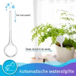 Summer Spark Waterdruppelaar Voor Planten 6 Stuks Transparant – 27 CM X 8 CM – 250 ML – Automatisch Watergeefsysteem Voor Kamerplanten – Planten Watergever Met Druppelsysteem – Waterbol -Tuinwereld Verkoop 1200x1200 2572
