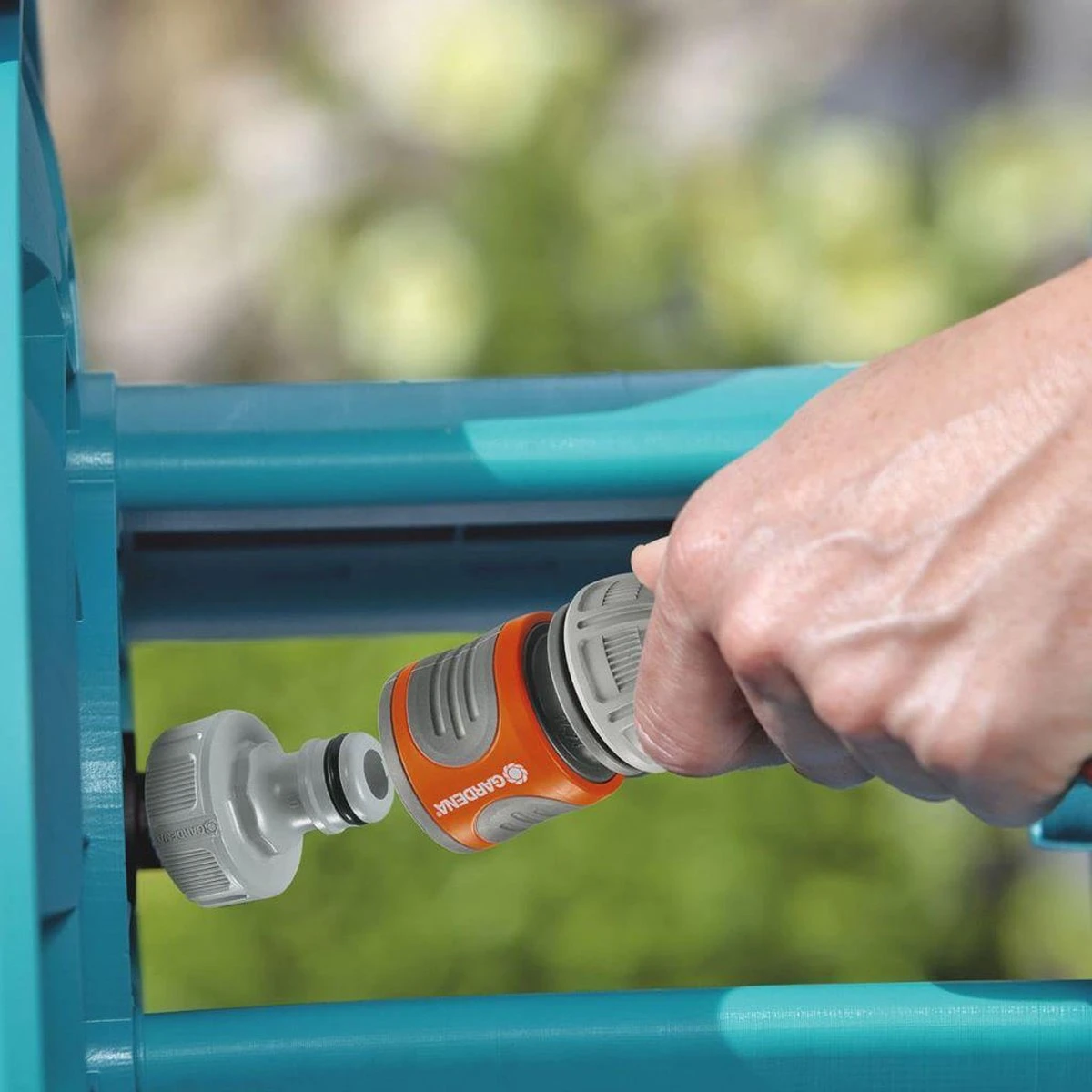 GARDENA Classic Slanghouder 50 - Geschikt Voor 50 M Ø13 Mm / 40 M Ø15 Mm / 30 M Ø19 Mm Slang 4 GARDENA Classic Slanghouder 50 - Geschikt Voor 50 M Ø13 Mm / 40 M Ø15 Mm / 30 M Ø19 Mm Slang - Afbeelding 4