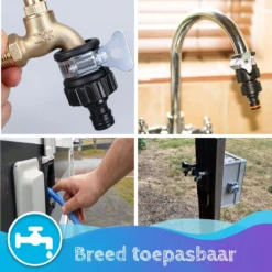 Summer Spark Universele Waterdief 14 – 20mm - Kraanstuk - Adapter Binnenkraan - Ook Geschikt Voor Gardena - Slangkoppeling -Tuinwereld Verkoop 1200x1200 2731
