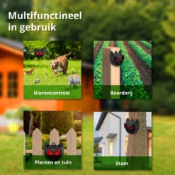 Kattenverjager Buiten – Kattenschrik – Op Zonneenergie – Duivenverjager - Vogels -Tuinwereld Verkoop 1200x1200 2938