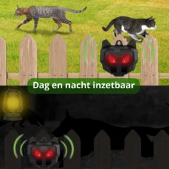 Kattenverjager Buiten – Kattenschrik – Op Zonneenergie – Duivenverjager - Vogels -Tuinwereld Verkoop 1200x1200 2940