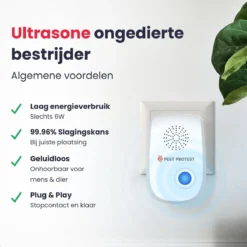 4-Pack Pest Protest® Muizenverjager – Ongedierte Verjager - Repeller Met Ultrasone – Insecten Reject – Diervriendelijk Muizen Bestrijding -Tuinwereld Verkoop 1200x1200 2955