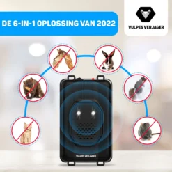 Vulpes Verjager® Marterverjager - Ongedierteverjager - Multifunctionele Set Binnen & Buiten - Batterijen, 12V & Auto Accu - Marters, Muizen & Ratten - Steenmarter Verjager PRO - Incl. E-Book -Tuinwereld Verkoop 1200x1200 2969