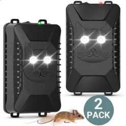 Westhome Marterverjager - Muizenverjager - Ongedierte Verjager - 2 Pack - 12V - Batterij En Accu