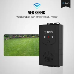 Tenify Marterverjager - 30M - 12V - Binnen & Buiten - Batterij, USB, Auto Accu - Ultrasone - Ongedierte - Muizen - Steenmarter - Ratten Verjager -Tuinwereld Verkoop 1200x1200 3001