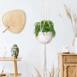 Gadgy Plantenhanger Macramé 3 Stuks - Luxe Gevlochten Touw Katoen - Plantenpot Ophangen - Hangpot -Tuinwereld Verkoop 1200x1200 3145