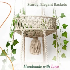 Macramé 3-Laags Hangende Fruitmand - Bohemian Mand Plantenhanger - Handgemaakt Katoen Touw Fruitschaal Hangmand - Boho Ophangbaar Etagere - Decoratieve Fruit Schaal/Basket - Opbergmand Organizer - Keuken/Balkon Decoratie - Hangpot Voor Binnen/Buiten 11 Macramé 3-Laags Hangende Fruitmand - Bohemian Mand Plantenhanger - Handgemaakt Katoen Touw Fruitschaal Hangmand - Boho Ophangbaar Etagere - Decoratieve Fruit Schaal/Basket - Opbergmand Organizer - Keuken/Balkon Decoratie - Hangpot Voor Binnen/Buiten -Tuinwereld Verkoop 1200x1200 3164