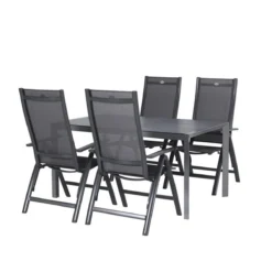 Hartman Aruba Aluminium Tuinstoel - Antraciet Verstelbaar -Tuinwereld Verkoop 1200x1200 367