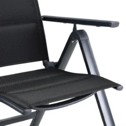 Casaria Tuinstoel Aluminium - 2 Stuks Inklapbaar - Antraciet -Tuinwereld Verkoop 1200x1200 376