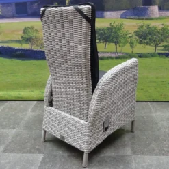 Menorca Dining Tuinstoel Verstelbaar Wit Grijs -Tuinwereld Verkoop 1200x1200 381