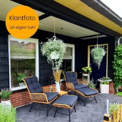 BUITEN Living Dex Wicker Loungestoel Tuin Incl. Wicker Voetenbank | Wicker + Aluminium | Bamboe Antraciet 21 BUITEN Living Dex Wicker Loungestoel Tuin Incl. Wicker Voetenbank | Wicker + Aluminium | Bamboe Antraciet -Tuinwereld Verkoop 1200x1200 4