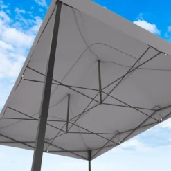 LifeGoods Partytent - 3x4.5 M - Zijwanden - Easy Up - Opvouwbaar - Waterdicht - Draagtas Met Wieltjes - Donkergrijs -Tuinwereld Verkoop 1200x1200 40