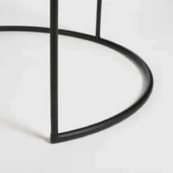 Mica Decorations Leandro Bijzettafel - Set Van 2 - H45 X Ø45 Cm - Zwart 11 Mica Decorations Leandro Bijzettafel - Set Van 2 - H45 X Ø45 Cm - Zwart -Tuinwereld Verkoop 1200x1200 424