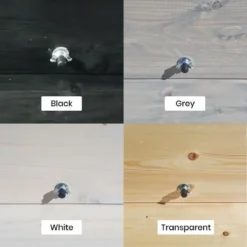 GoudmetHout Inklapbare Balkontafel - Balkonbar - Balkon Tafel - 99 Cm - Hout - Transparant Wash - Reling Smal -Tuinwereld Verkoop 1200x1200 466