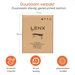 Lenx Klaptafel - Inklapbare Tafel - Opvouwbare Tuintafel - Vouwtafel - Inclusief Handvat En 2 Tafelkleden - 180x75x74cm - 6 Tot 8 Personen 17 Lenx Klaptafel - Inklapbare Tafel - Opvouwbare Tuintafel - Vouwtafel - Inclusief Handvat En 2 Tafelkleden - 180x75x74cm - 6 Tot 8 Personen -Tuinwereld Verkoop 1200x1200 488