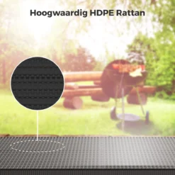 LifeGoods Klaptafel - Inklapbaar - 120 Cm - 4 Personen - Zwart -Tuinwereld Verkoop 1200x1200 508