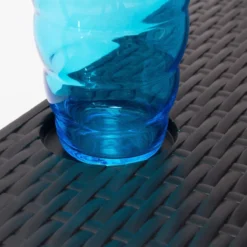 Relaxdays Balkontafel Inklapbaar, Balkon Tafel Rotan, Hangtafel Reling - Zwart -Tuinwereld Verkoop 1200x1200 580